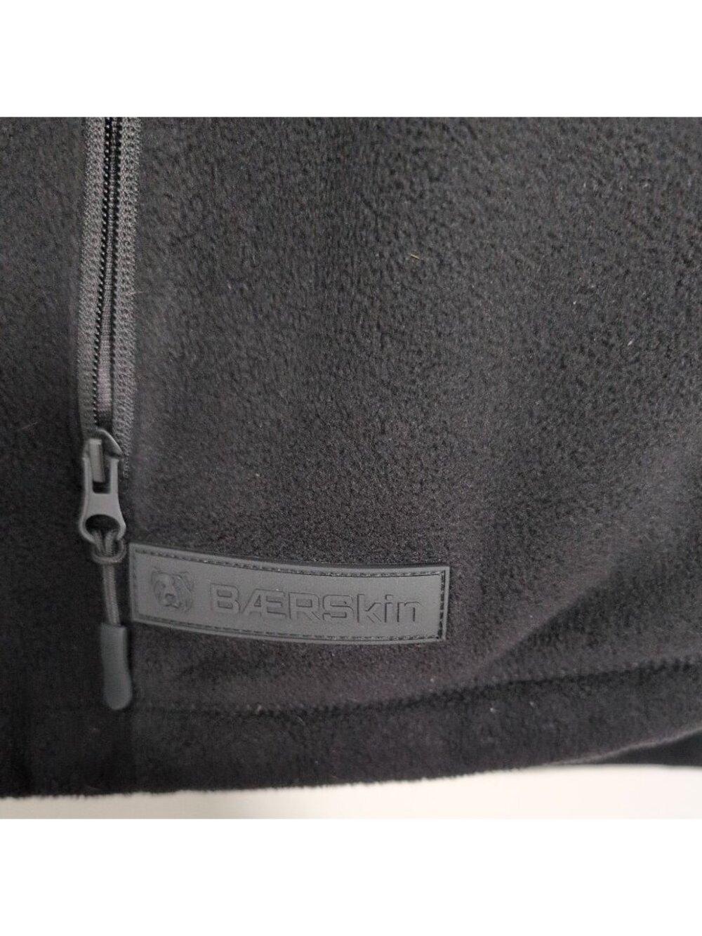 Baerskin Tactical Fleece Jacket Mens Size 2XL Black Hooded Full Zip Outdoor - Picture 4 of 11